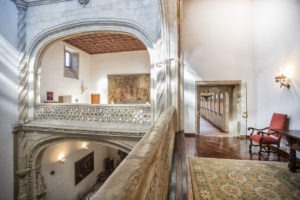 pasillo del parador nacional