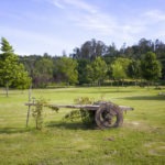 Carro restaurado del pazo