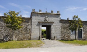 Entrada al Pazo de Eidian