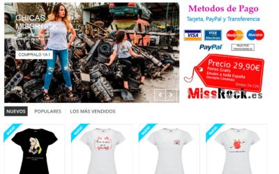 MissRock, camisetas personalizadas