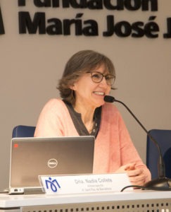 Nadia Collette Birnbaum, Arteterapeuta en la U. Paliativos del H. Sant Pau de Barcelona.