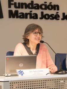 Nadia Collette Birnbaum, Arteterapeuta en la U. Paliativos del H. Sant Pau de Barcelona.