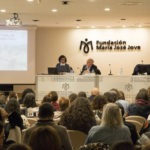 asistentes a la charla de Cristina López Villar, Profesora de la Facultad de INEF en A Coruña
