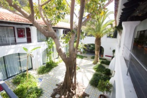 Patio en Hacienda Xamena