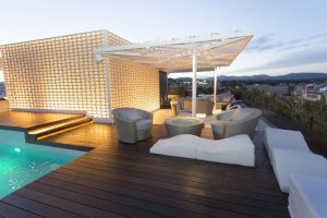 Terraza del tejado de Noche